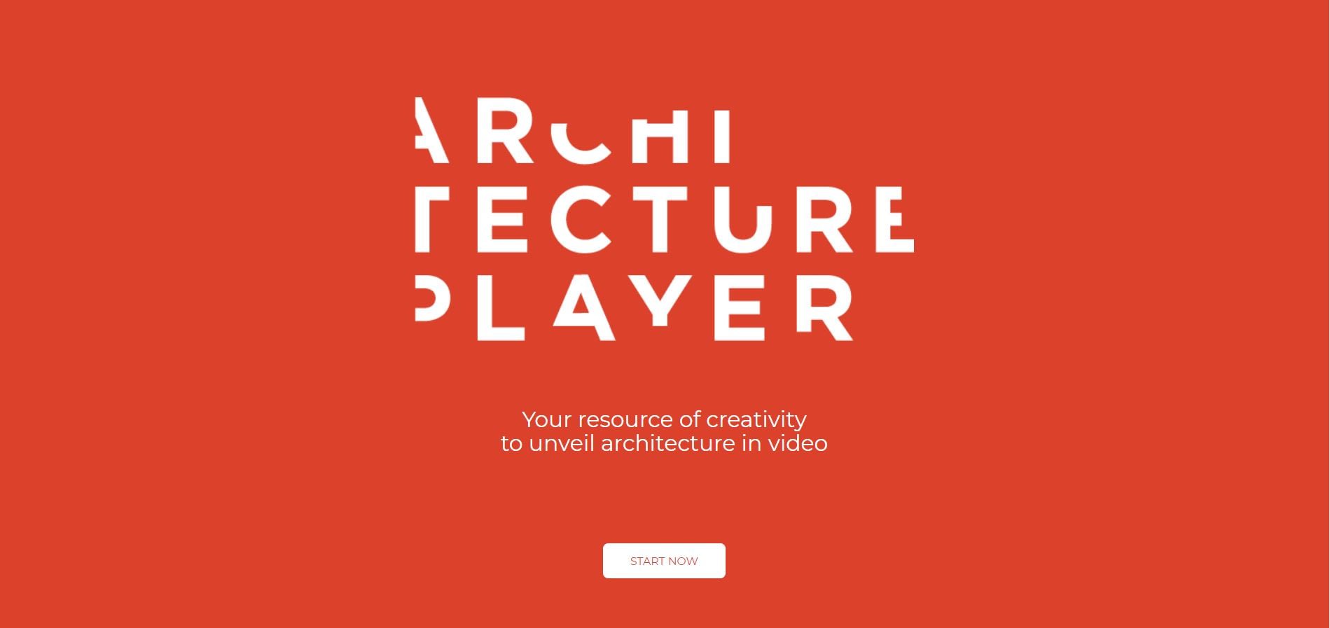 Snapshot from Architecture Player's homepage